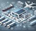 DALL·E-2025-01-16-23.06.23-A-modern-logistics-infographic-showcasing-supply-chain-management-transportation-and-warehouse-operations.-The-design-includes-trucks-cargo-ships