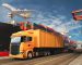 Transportation and logistics of Container Cargo ship and Cargo plane. 3d rendering and illustration.